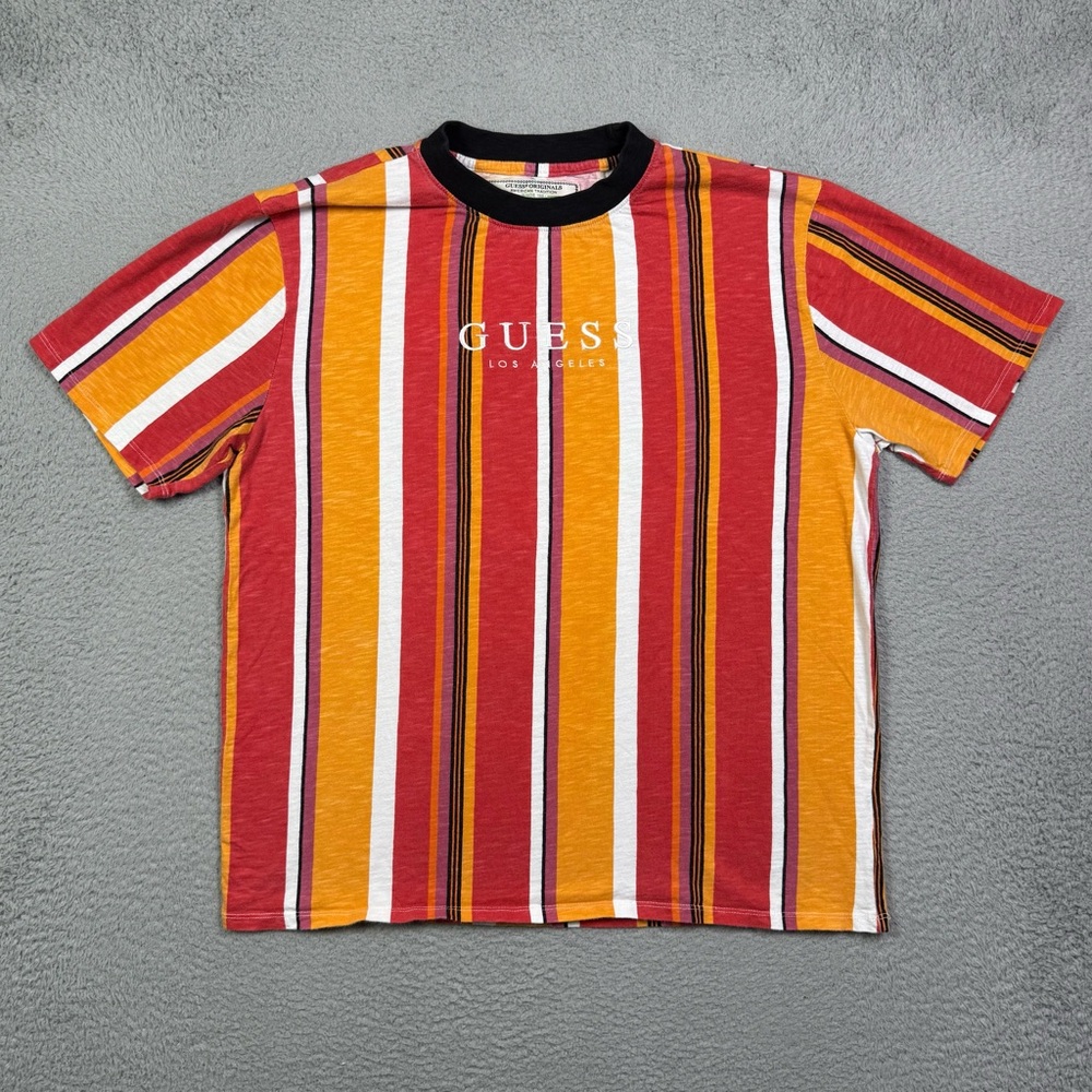 Guess Jeans Los Angeles Striped T-shirt - Picture 2 of 5
